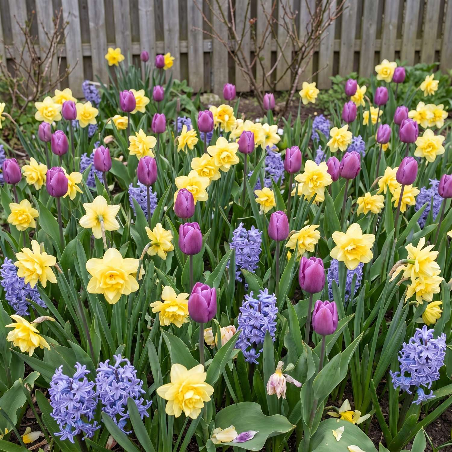 Færdigbed 'Easter Parade' (1 m²)